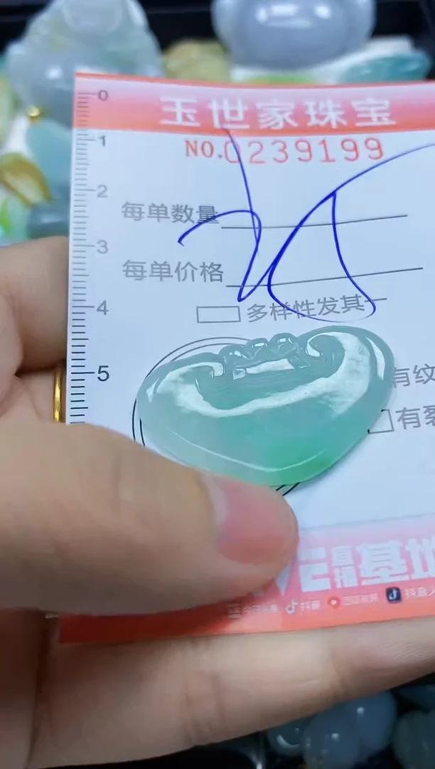 翡翠未镶嵌颈饰闪购0239199