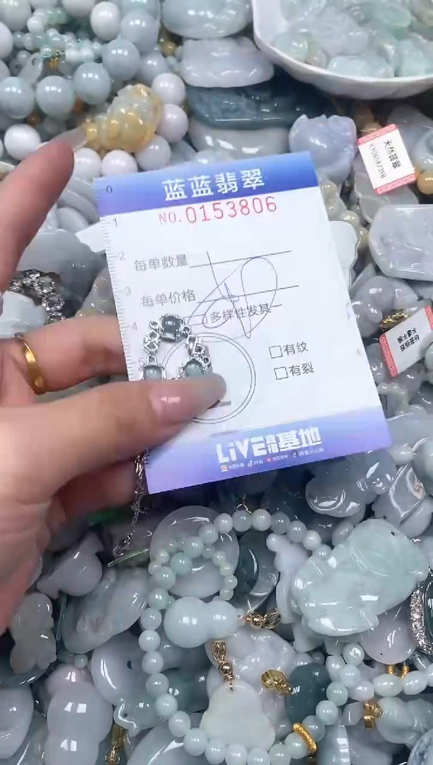 【闪购商品】翡翠颈饰未镶嵌闪购0153806多样性发其一