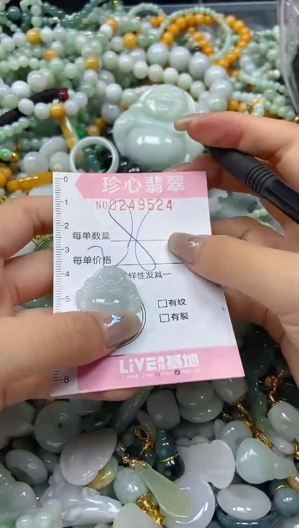 翡翠未镶嵌颈饰闪购0249524