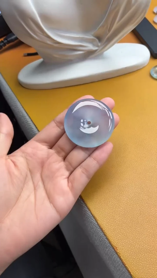 吊坠(不含链)未镶嵌翡翠52 平安扣 42.5 7.9