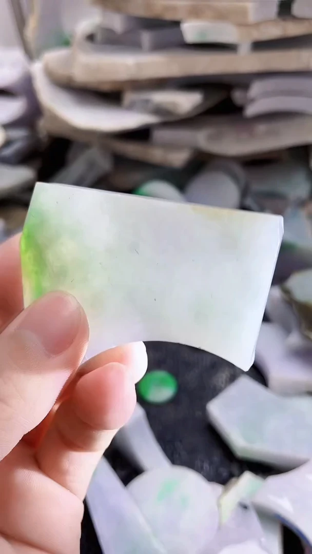 裸石翡翠天然A货翡翠板料