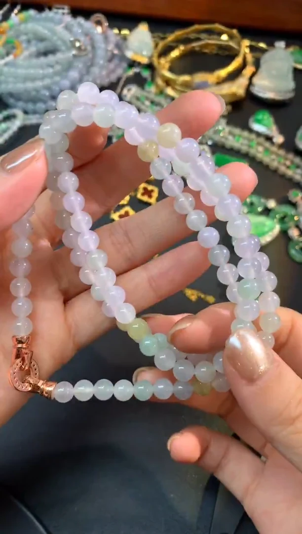 项链未镶嵌翡翠项链|2100+105