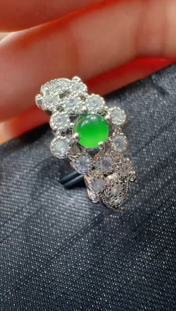 【闪购商品】翡翠戒指合金