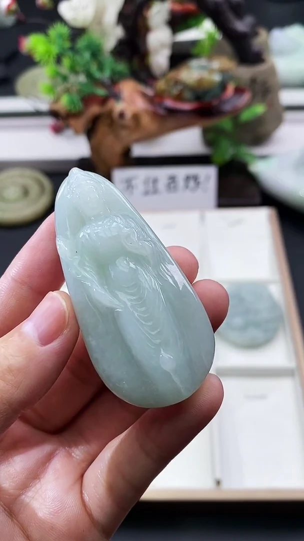 颈饰未镶嵌翡翠天然缅甸A货翡翠