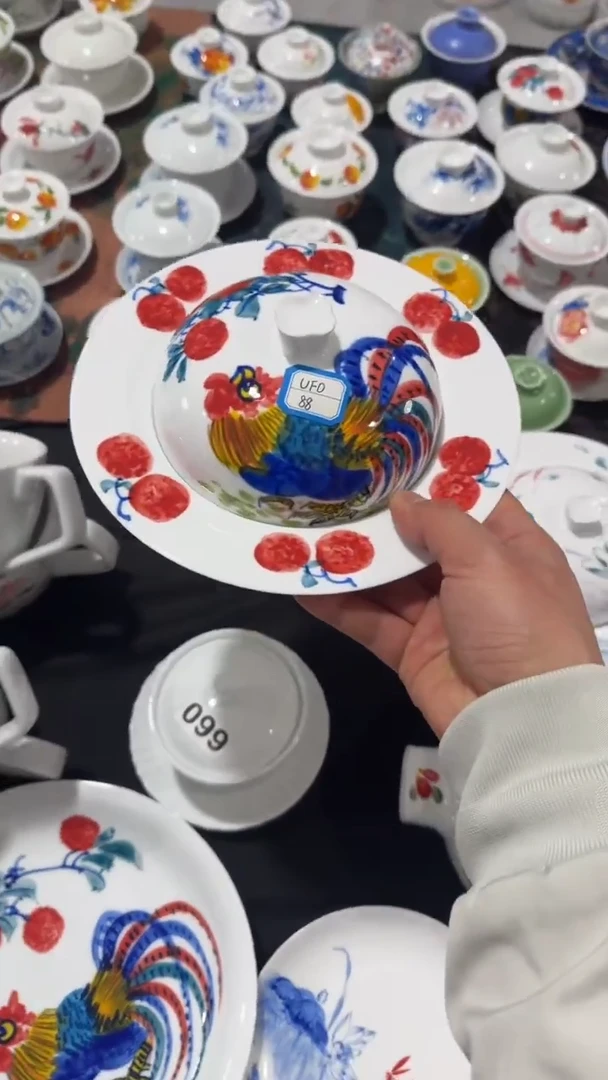 摆件陶瓷景德镇高温瓷（UFO）