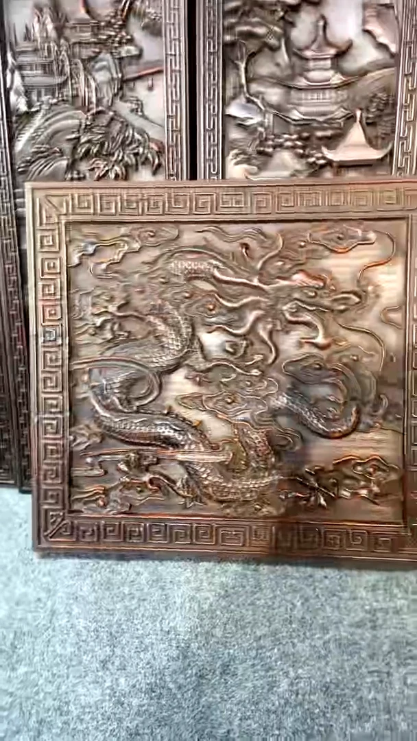 【闪购商品】木717紫檀雕刻一物一拍直播间为准