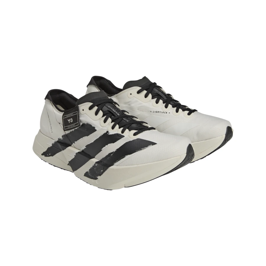 Y-3/Y-3（53-JR6656）ADIOS PRO 4 灰白色缓震跑鞋