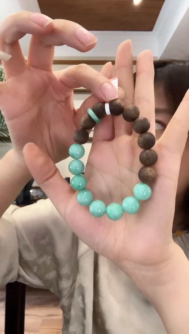 翡翠未镶嵌颈饰国风12.7