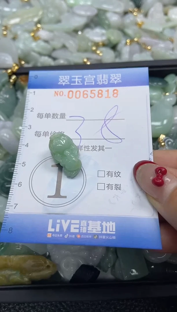 【闪购商品】翡翠颈饰未镶嵌闪购0065818