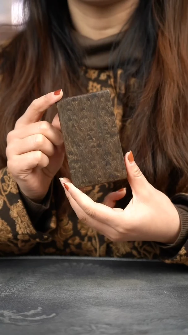 【闪购商品】金丝楠木艺雨滴571精工烟盒