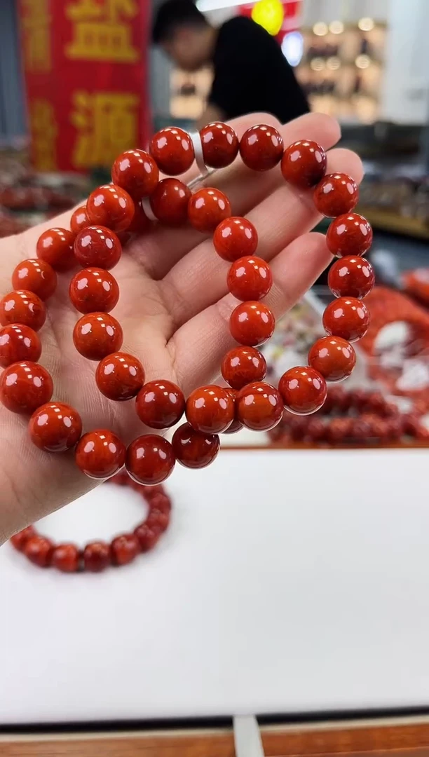 【闪购商品】南红玛瑙瓦西手串11+未镶嵌（多样式发其一）