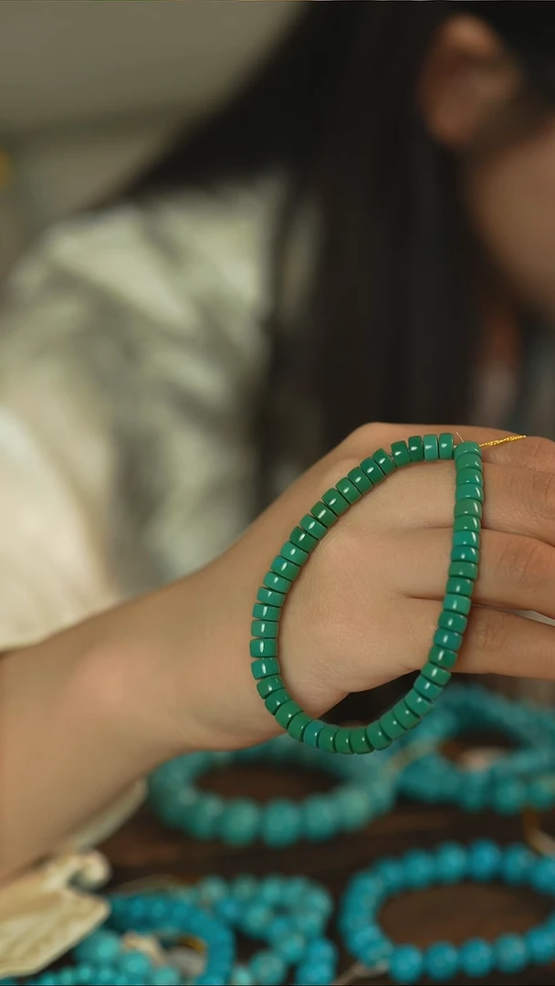 未镶嵌绿松石手串多样性发一
