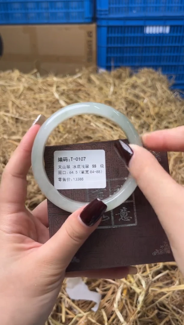 未镶嵌手镯石英质玉T-0107