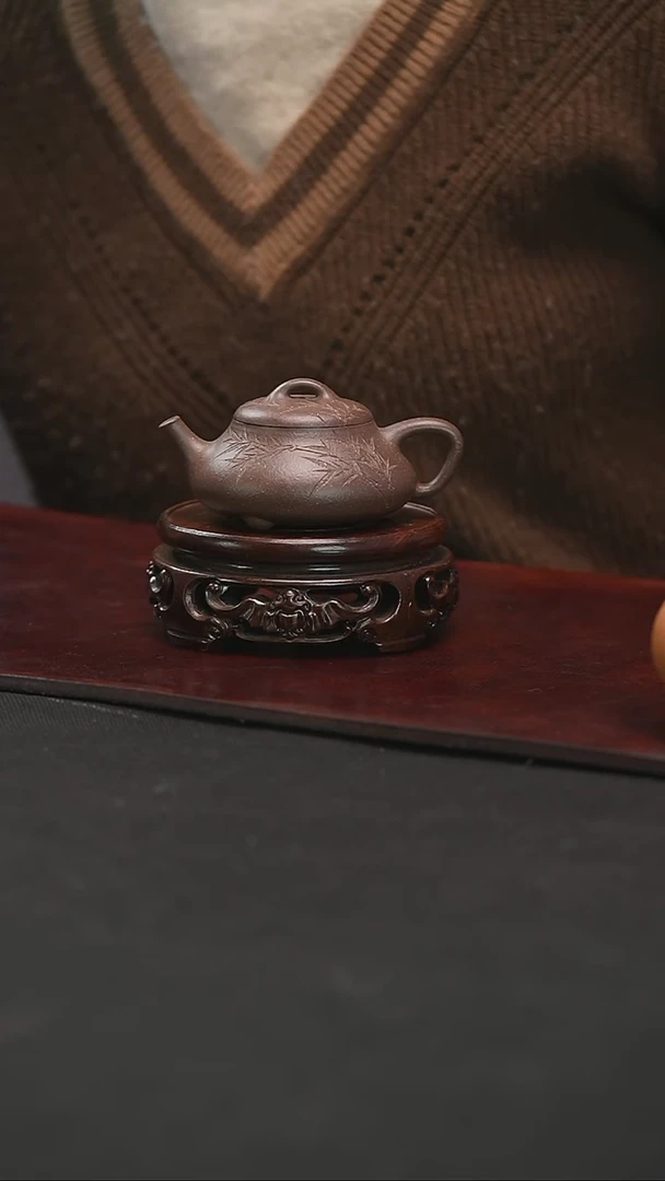 【闪购商品】紫砂茶壶卢卫国见瓢