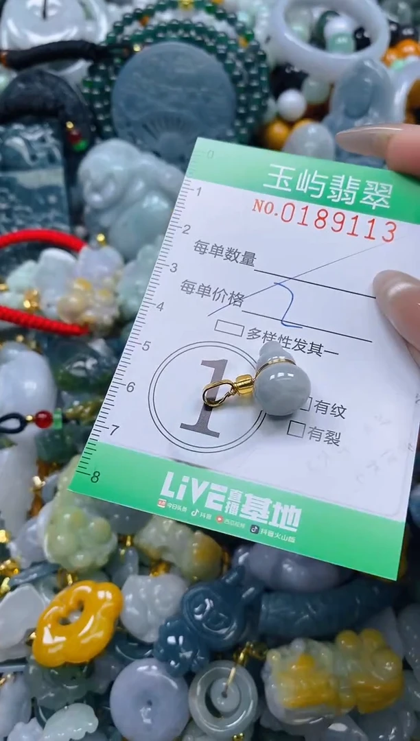 翡翠未镶嵌颈饰闪购0189113多样性发其一