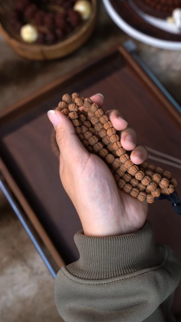 手串金刚菩提9梅花手持