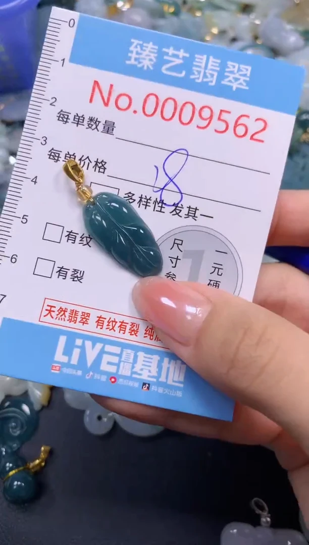 颈饰未镶嵌翡翠9562