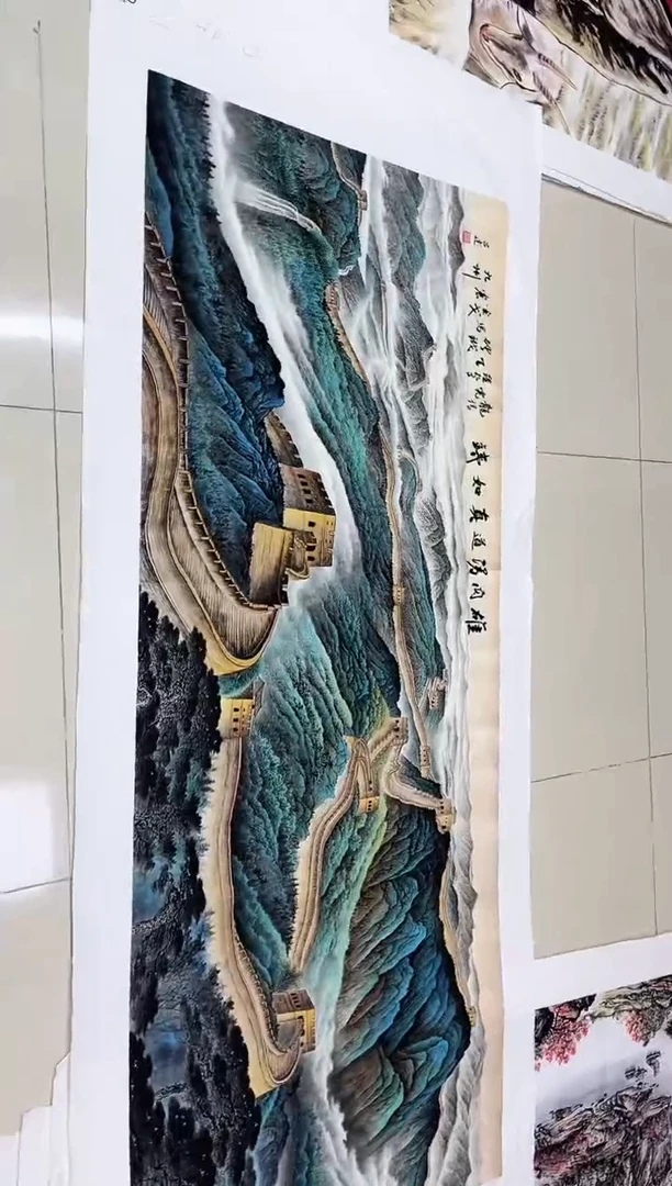 国画九霄甄选国画作品zhb011