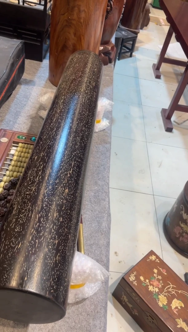 木阿****?珍藏老货...紫檀....横财摆件