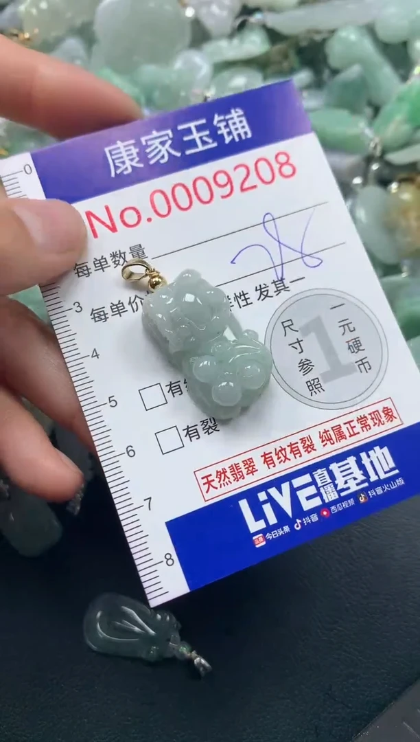 颈饰未镶嵌翡翠9208