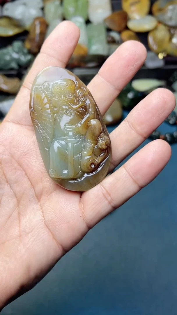 未镶嵌和田玉把件-