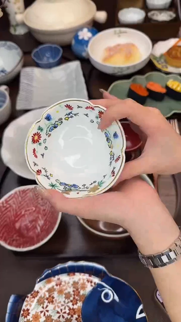 瓷金*（新品上新）花边味碟