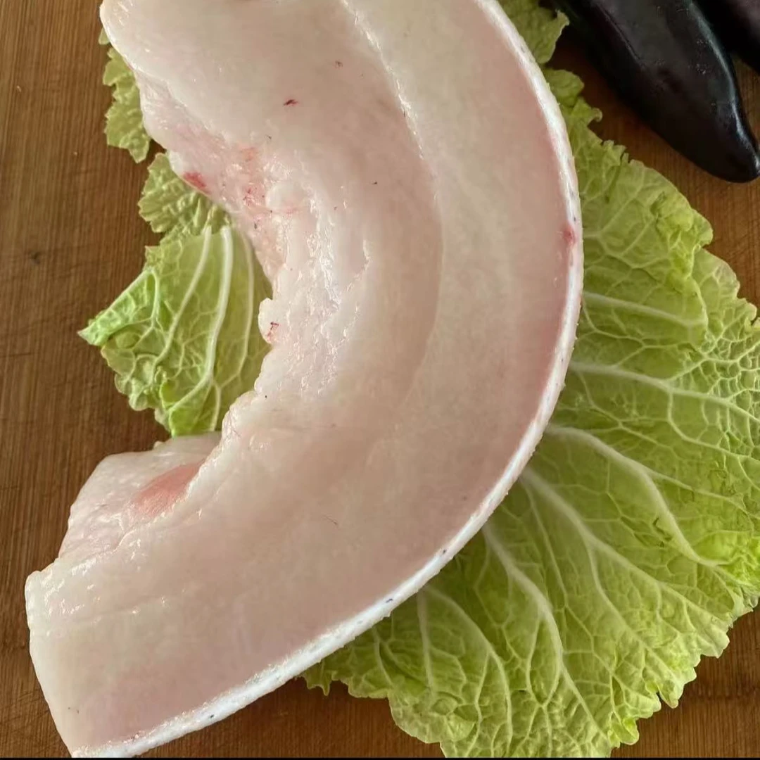 跑山黑猪猪肥肉新鲜冷冻发货