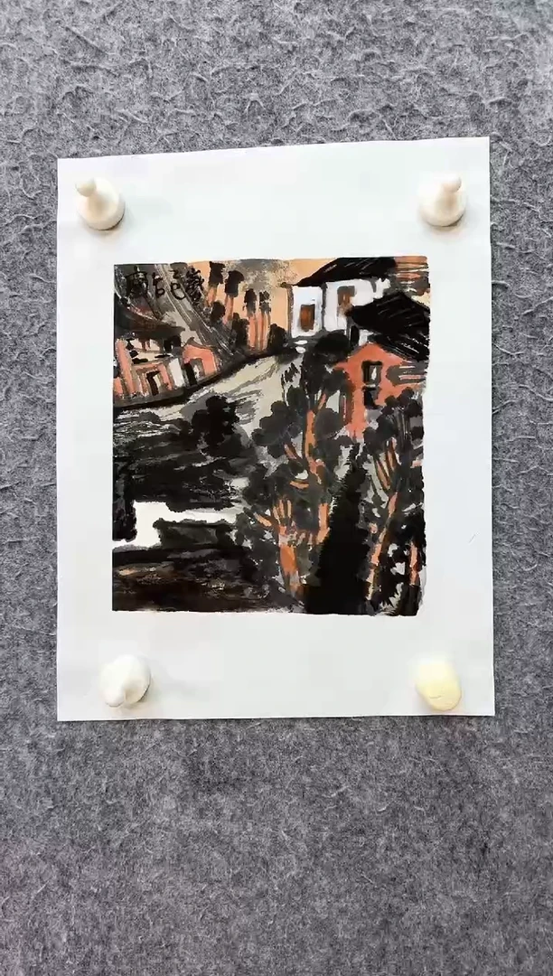 国画ST-JZP老师绘画作品
