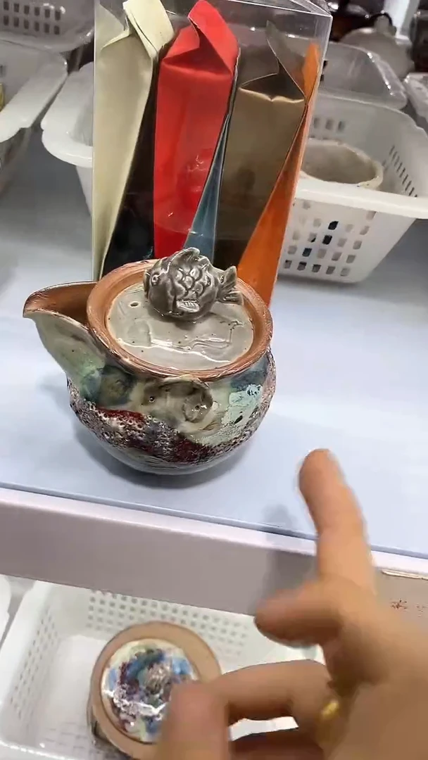 瓷片陶瓷茶器孤品90+茶叶