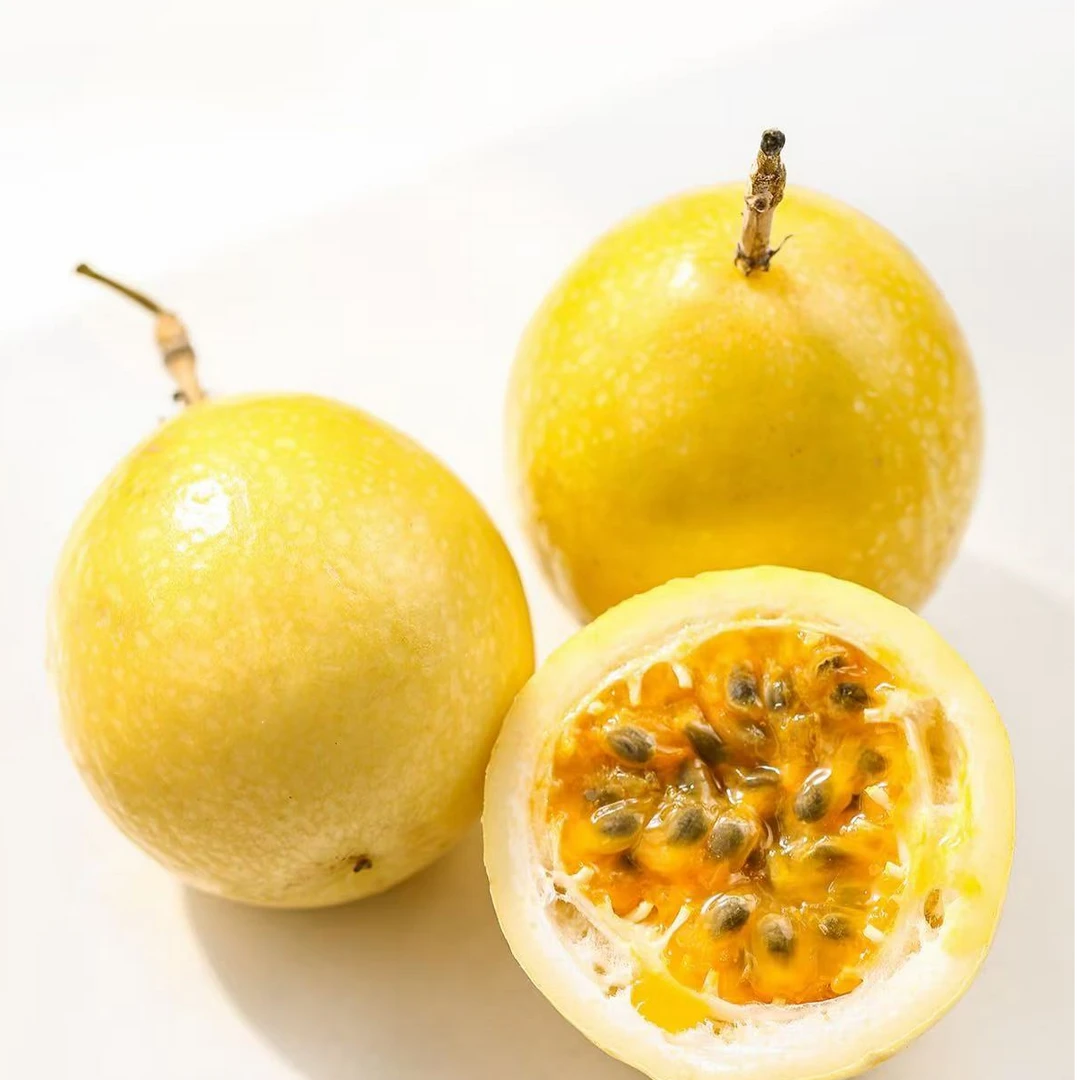 海南钦蜜9号百香果黄金百香果新鲜现摘三亚可拍2斤