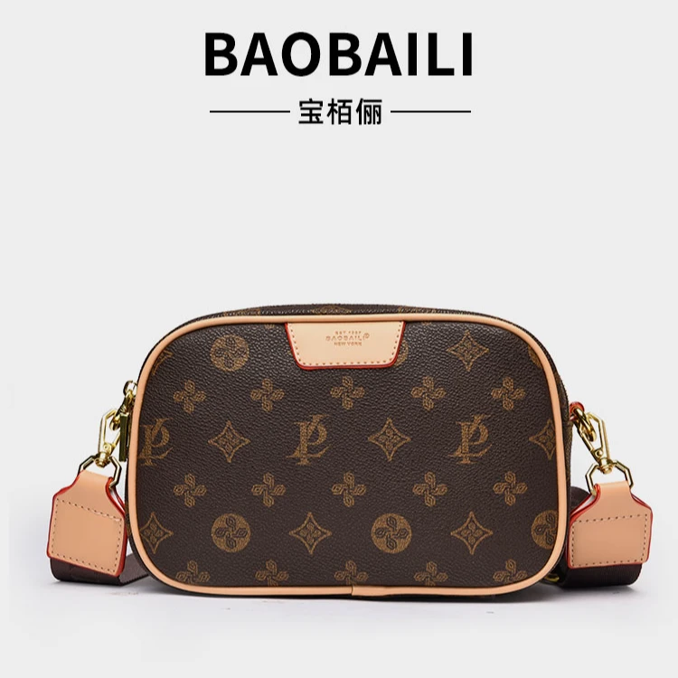 25年宝柏俪新款相机包单肩斜挎腰包胸包