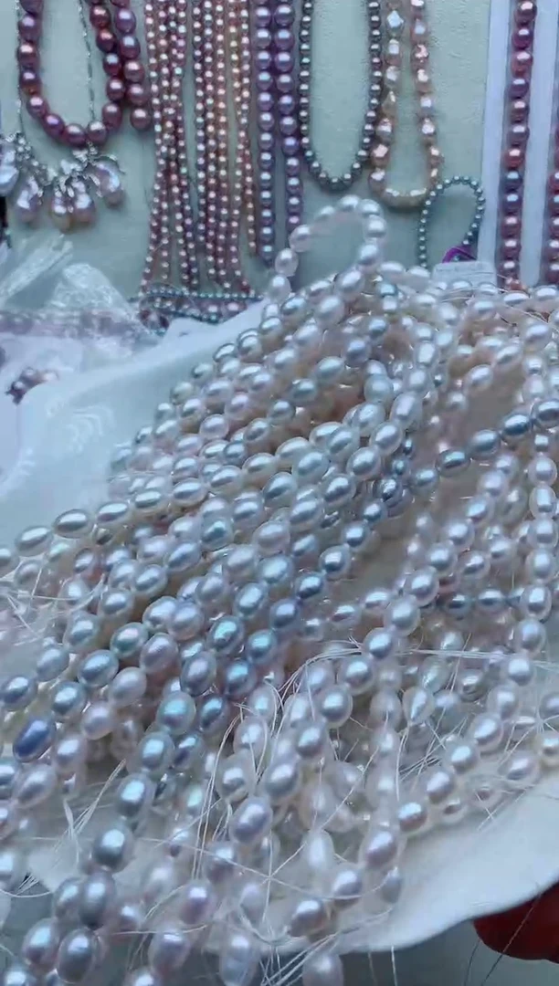 淡水珍珠未镶嵌颈饰淡水珍珠项链多样性发其一