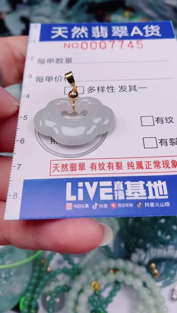 颈饰未镶嵌翡翠00007745