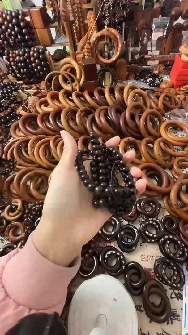 枣木手串枣木玉化1.0圈口一物一拍