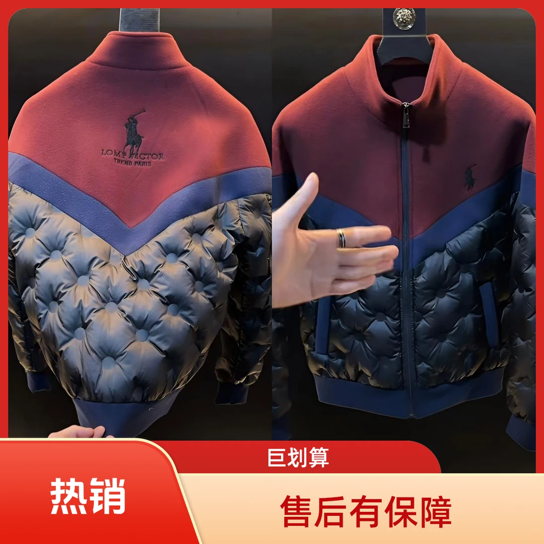 2025秋冬季新品潮流个性轻奢时尚百搭痞帅棉服外套男男士短款休闲