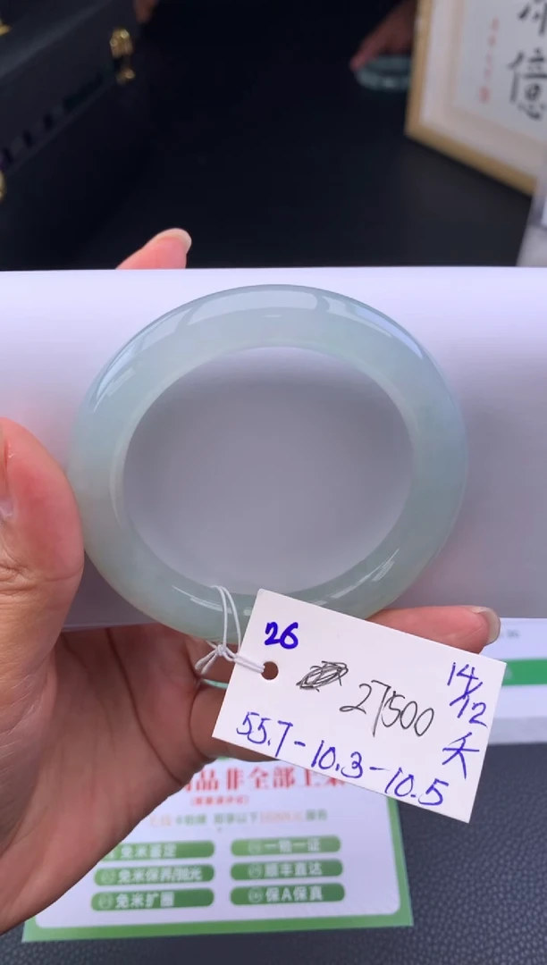 未镶嵌手镯翡翠假一赔三   手镯