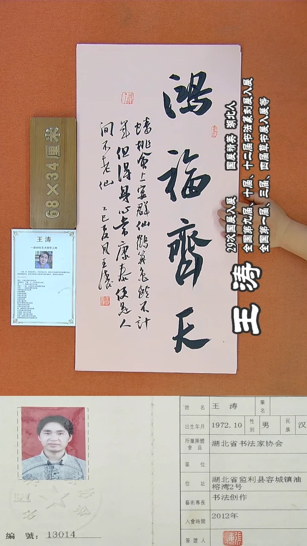 书法74a王涛书法作品