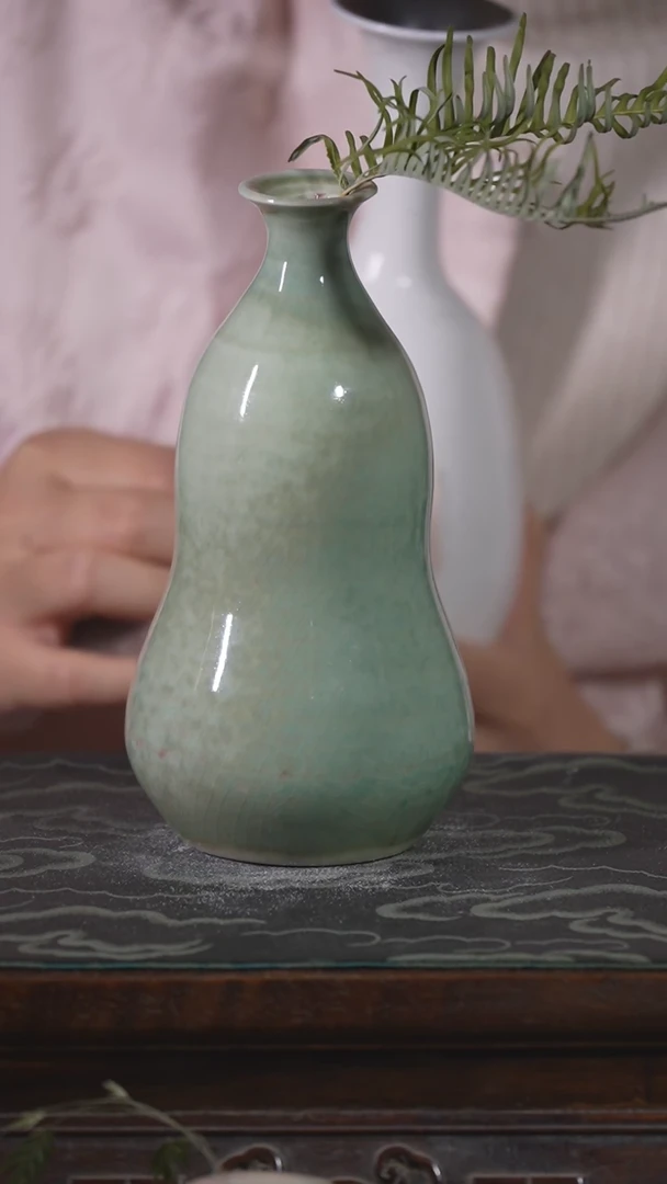 【闪购商品】摆件景德镇纯手工花瓶陶瓷