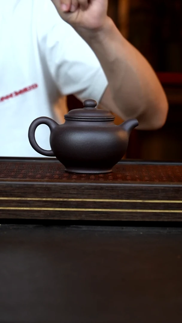茶壶紫砂 掇只   天青泥   300cc