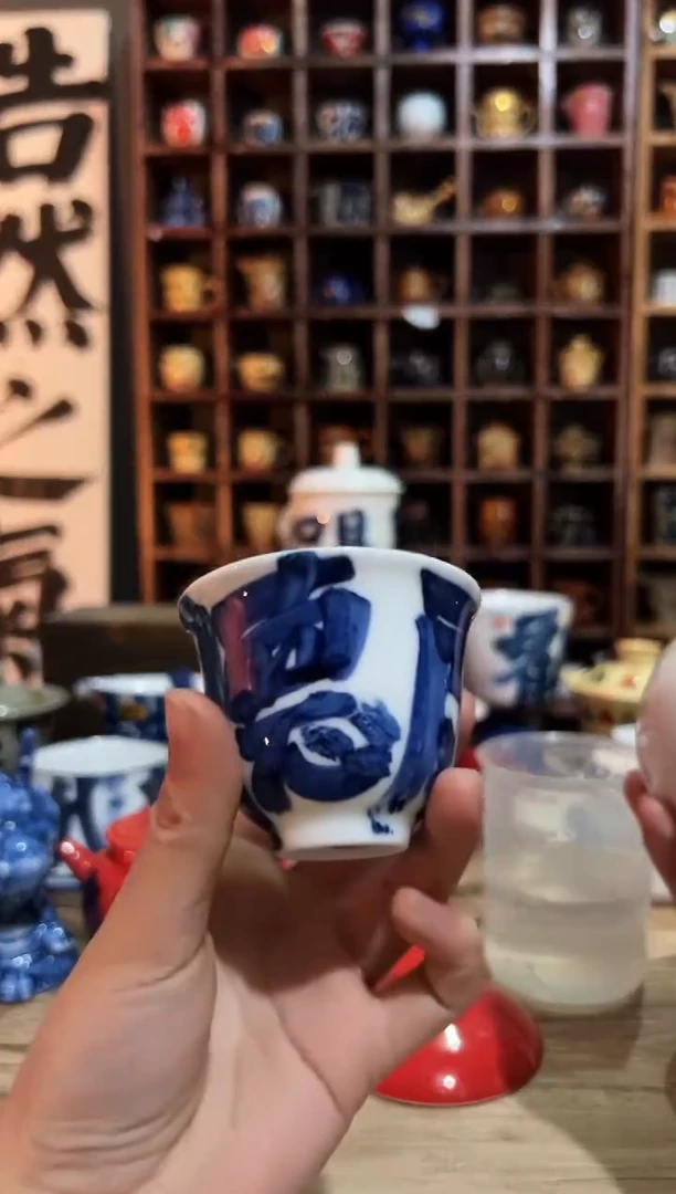 【闪购商品】观云听雨原创手绘茶具