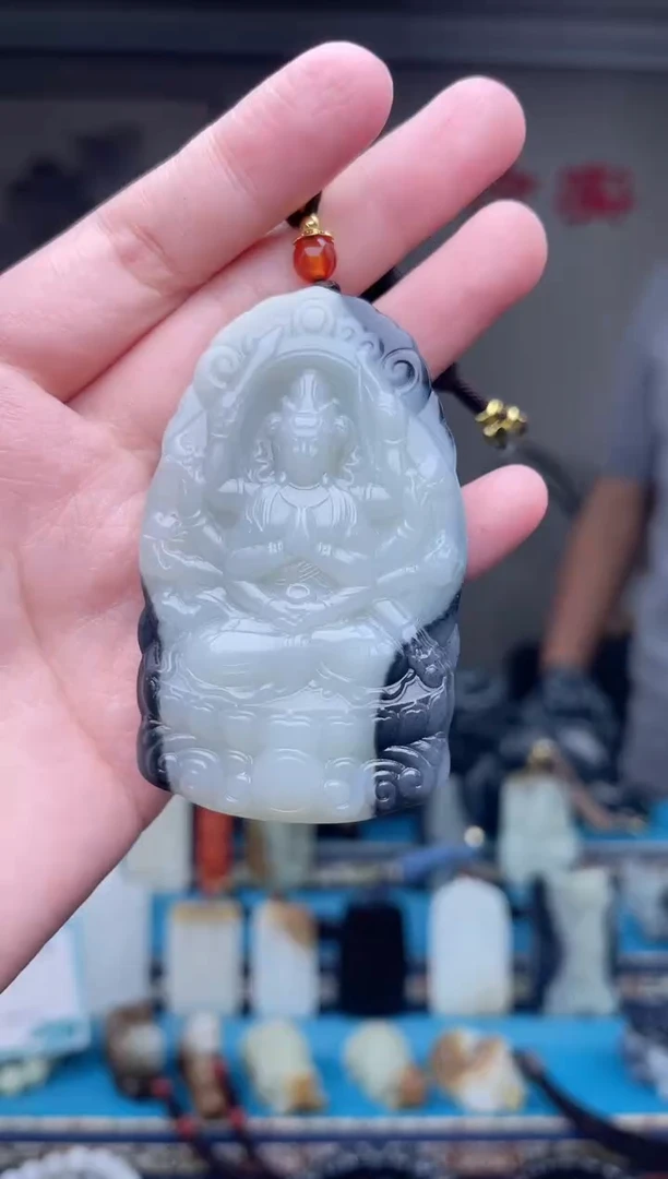 未镶嵌和田玉挂件知****忧1