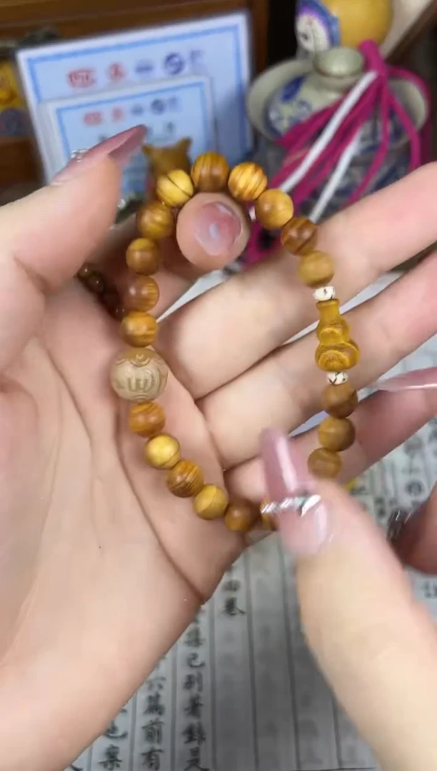 非洲檀香手串/手链菩提木质玉石手串/多发性其一/不带盒子