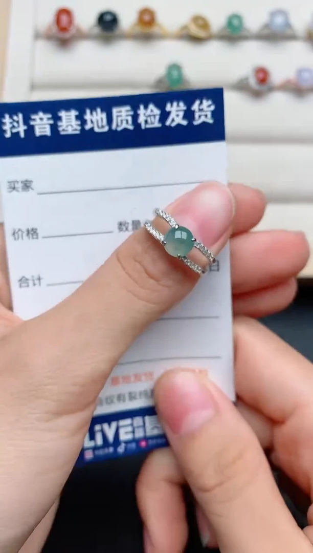 【闪购商品】翡翠戒指银S925镶嵌..........