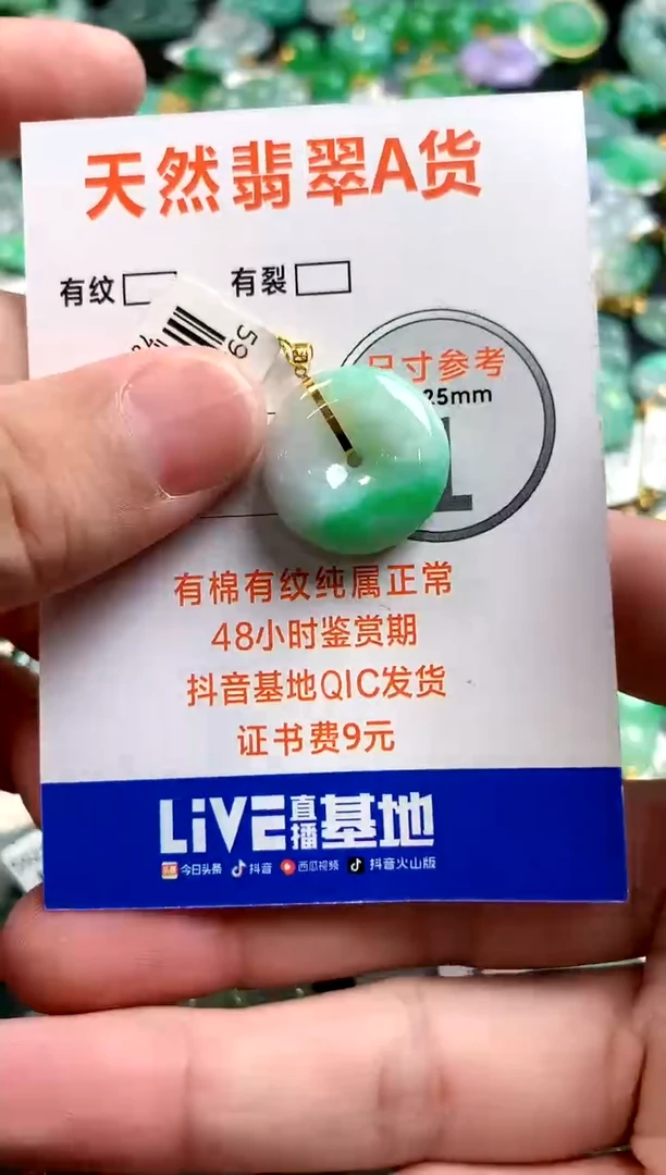 颈饰18K金镶嵌翡翠0265101519