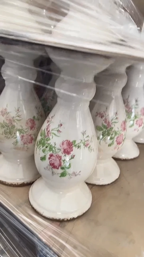 【闪购商品】陶瓷烛台高31.5cm