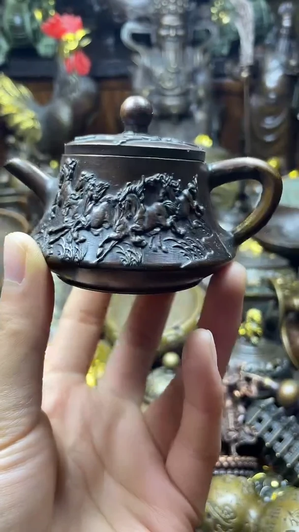 闪购链接，点击下单，有运费险，铜摆件