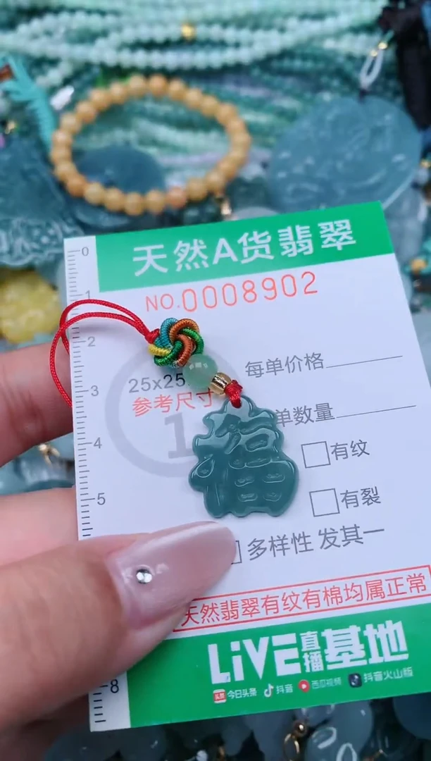 翡翠未镶嵌颈饰.0008902