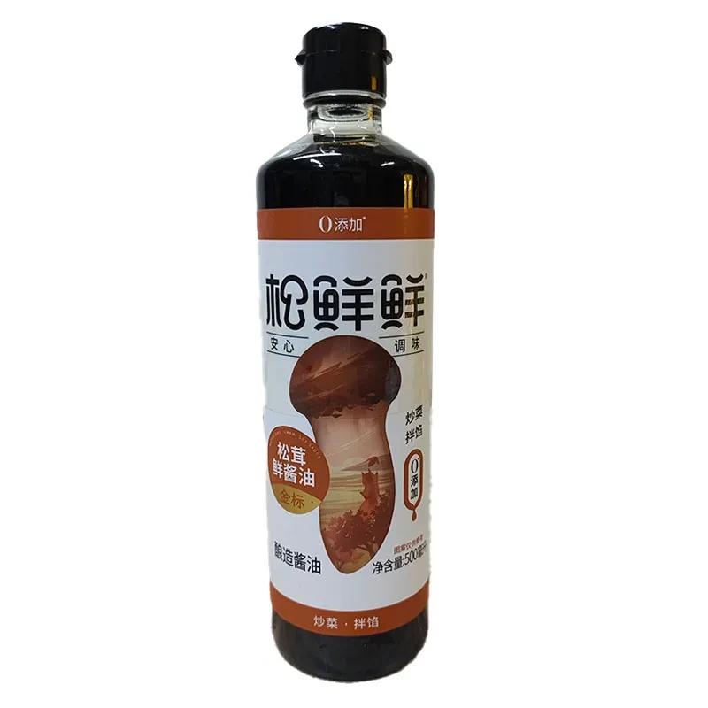 松鲜鲜松茸金标鲜酱油 500ml/瓶