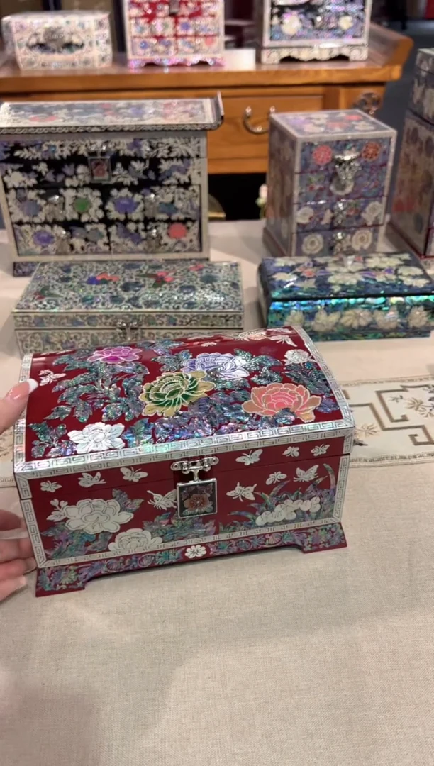 【闪购商品】按扣满贝弘贝雅螺钿漆器文化馆