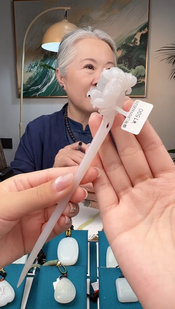 颈饰未镶嵌和田玉LR  簪子